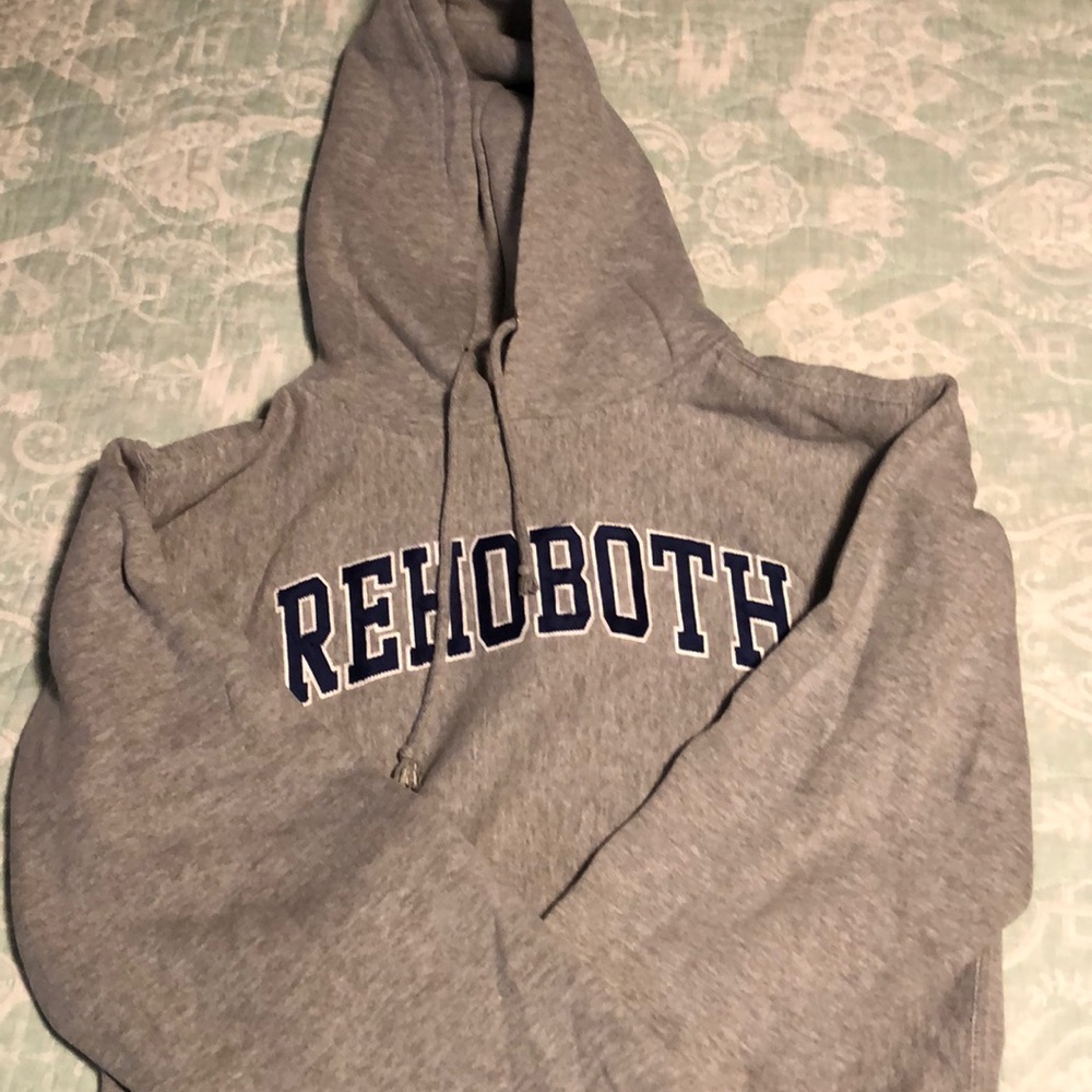 Grey Rehoboth men’s hoodie